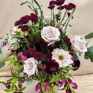 Elegance floral design featuring refined blooms in a graceful, sophisticated arrangement